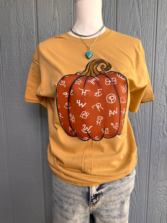 Branded pumpkin