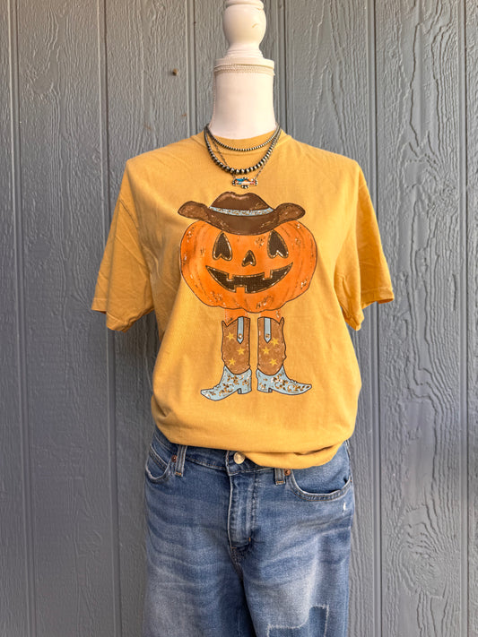 Boot scoot pumpkinn