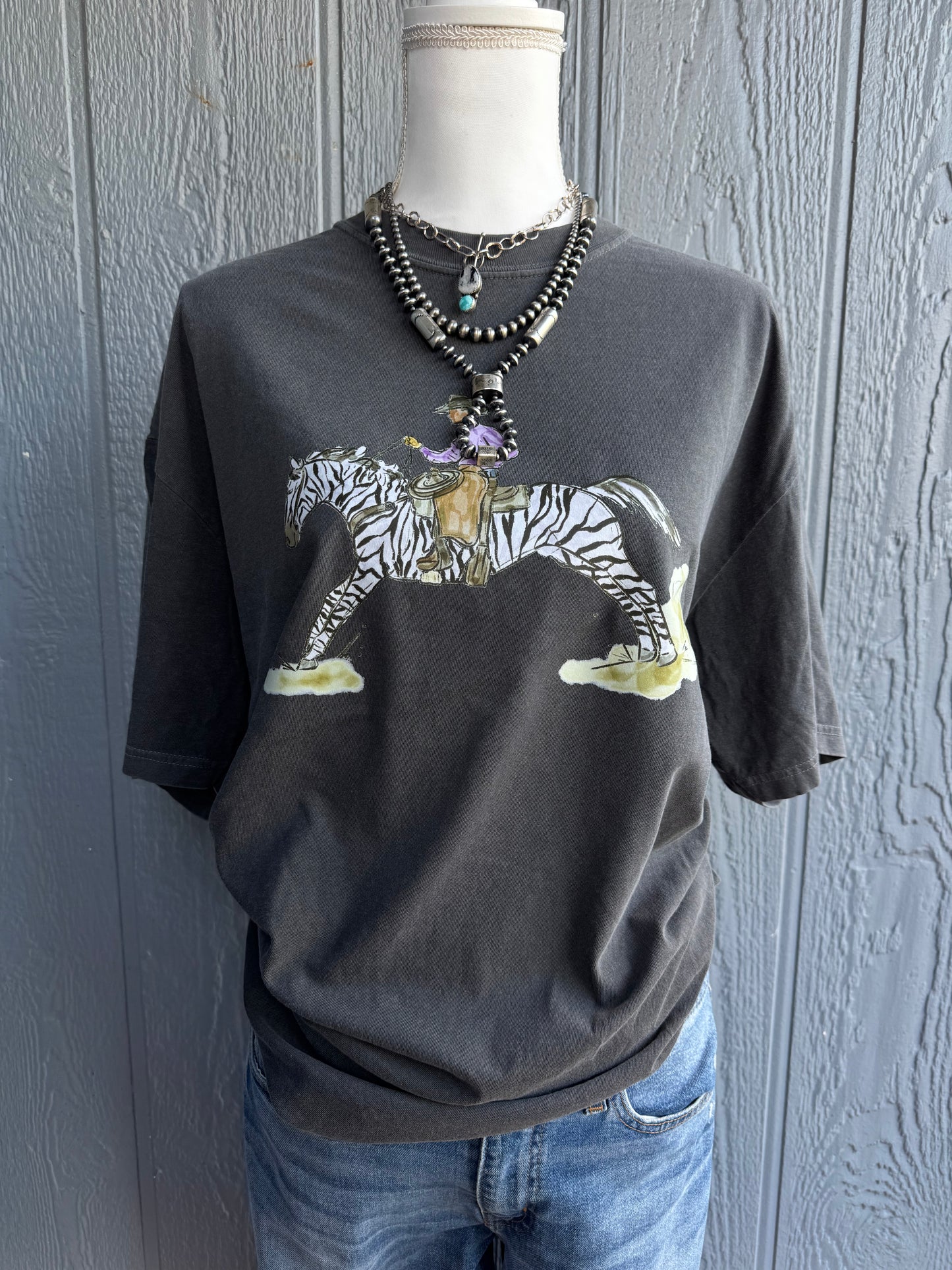 Striped stampede Top