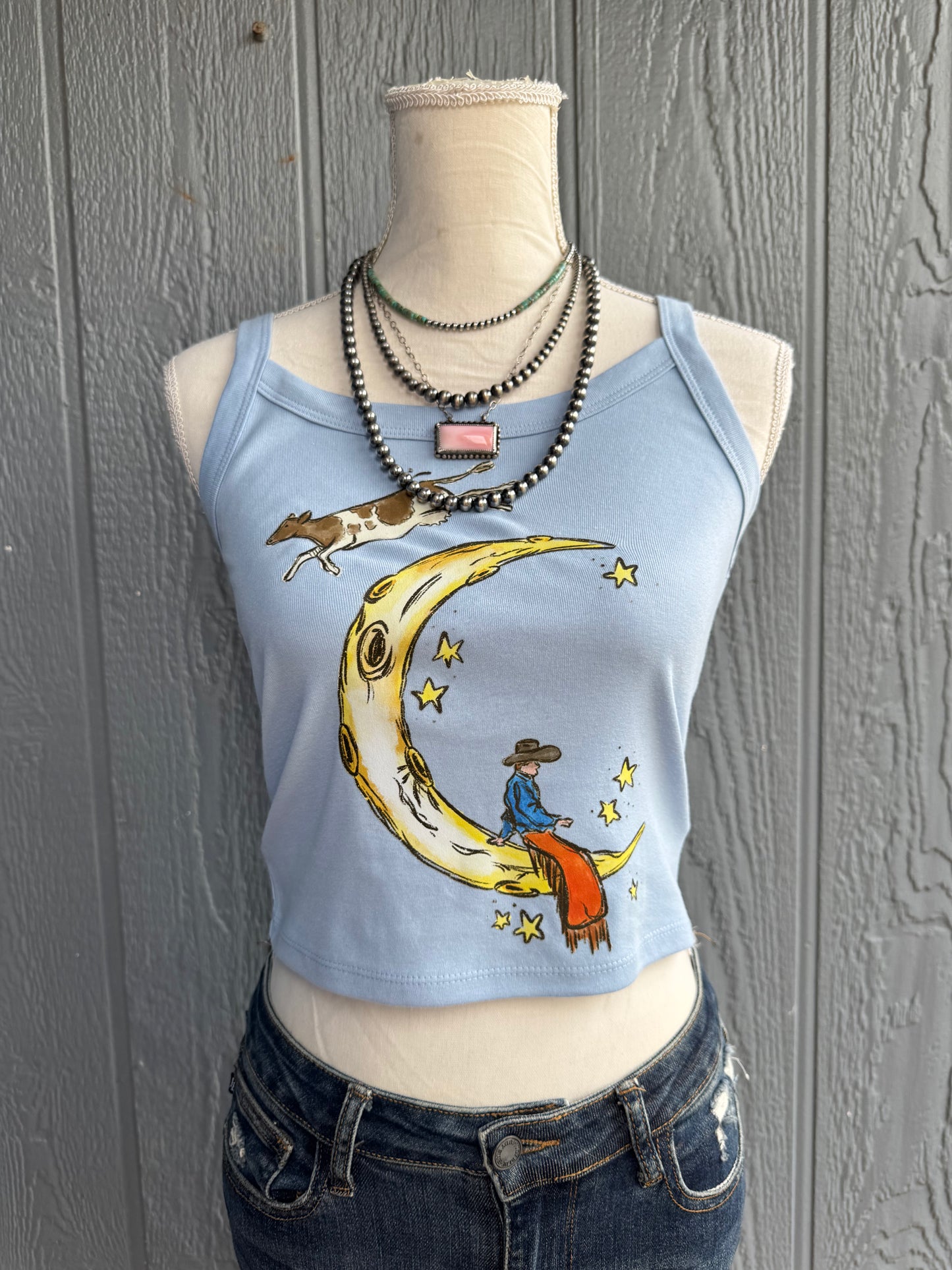 moonwalkin cowboy Top