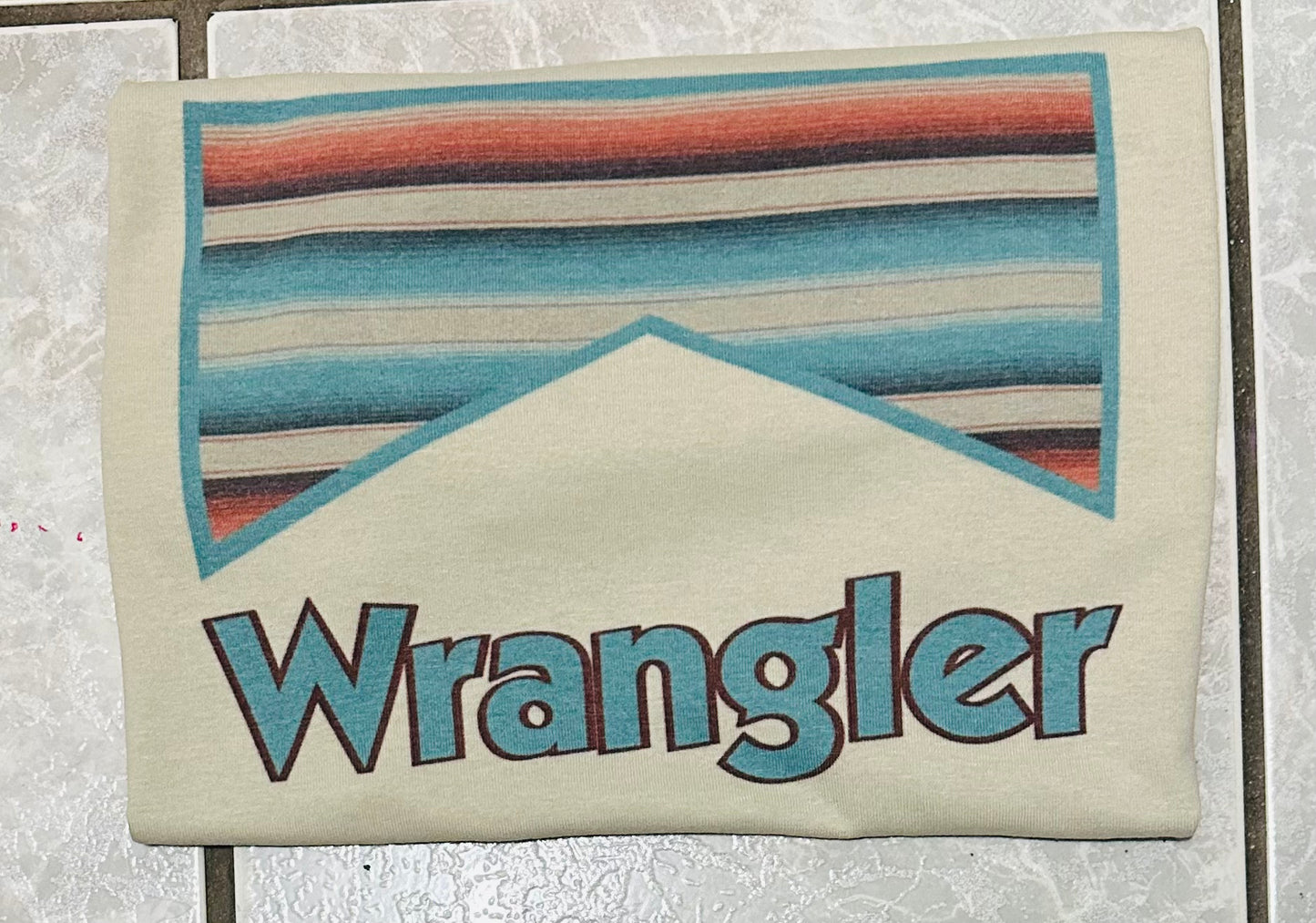 Wrangler Tee and Crewneck