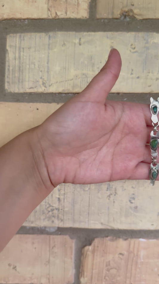 Horse head dangle earrings